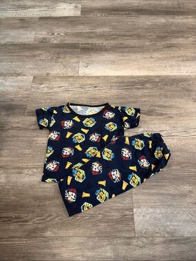 Toddler Navy Paw Patrol Short Sleeve Pajama Set